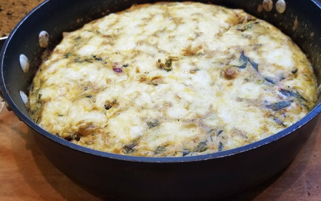 Beet Greens Frittata