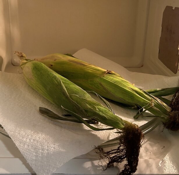 Corn on the Cob in the microwave