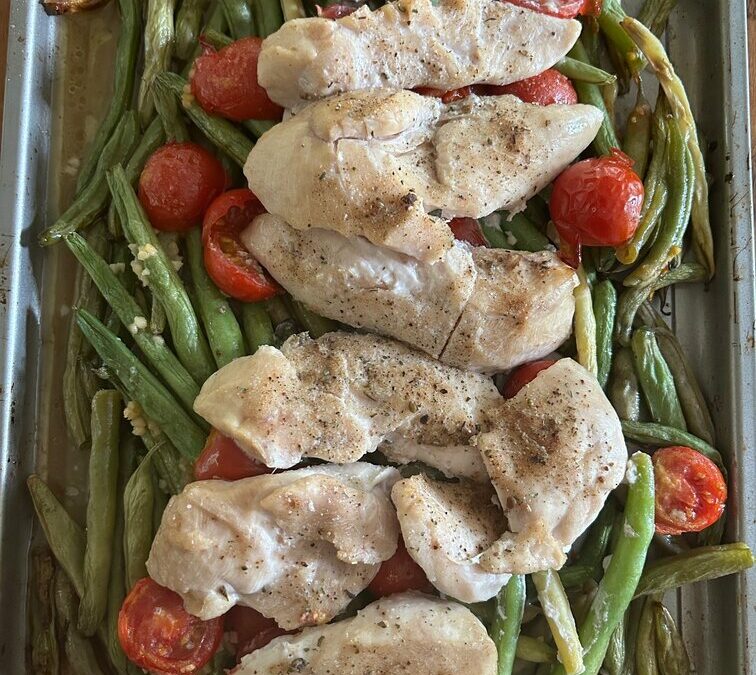 Chicken with Fresh Beans